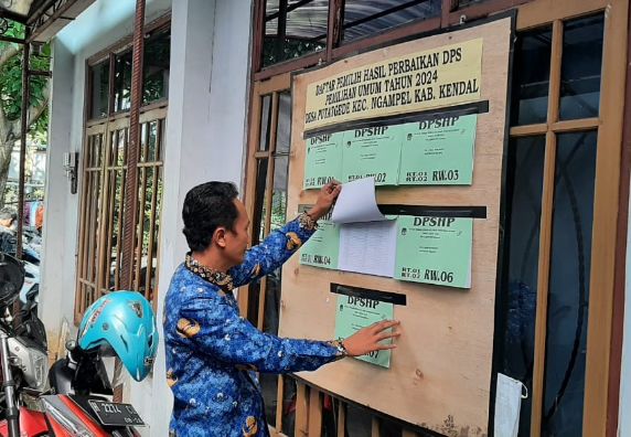 Gelar Monitoring Pengumuman DPSHP Pemilu 2024 se-Kabupaten Kendal